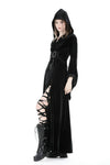 Gothic velvet long coat JW251