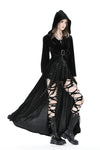 Gothic velvet long coat JW251