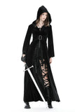 Gothic velvet long coat JW251