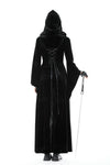 Gothic velvet long coat JW251