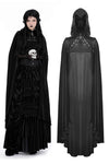 Gothic knight errant sexy cutout chest long jacket JW266