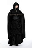 Gothic knight errant sexy cutout chest long jacket JW266