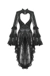 Gothic Classic Heart-Shaped Hollow-Out Tailcoat  JW269