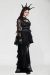 Gothic Classic Heart-Shaped Hollow-Out Tailcoat  JW269