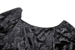 Gothic Embossed Velvet and Lace Long Outwear JW273