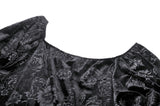 Gothic Embossed Velvet and Lace Long Outwear JW273