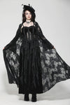 Gothic Lace Trimmed Elegant Long Robe JW274