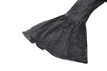 Gothic Lace Trimmed Elegant Long Robe JW274