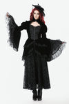 Thorn Oath Gothic Tiered Hem High Low Jacket JW288