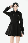 Cute Cat Ear Fuzzy Hoodie Coat JW291