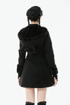 Cute Cat Ear Fuzzy Hoodie Coat JW291