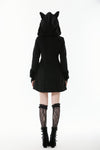 Cute Cat Ear Fuzzy Hoodie Coat JW291