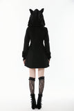 Cute Cat Ear Fuzzy Hoodie Coat JW291