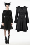 Gothic Bowknot Embroidered Warm Coat JW292