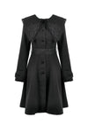 Gothic Bowknot Embroidered Warm Coat JW292
