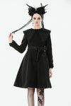 Gothic Bowknot Embroidered Warm Coat JW292