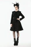 Gothic Bowknot Embroidered Warm Coat JW292