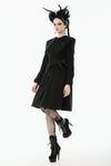 Gothic Bowknot Embroidered Warm Coat JW292