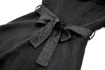 Gothic Bowknot Embroidered Warm Coat JW292