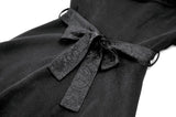 Gothic Bowknot Embroidered Warm Coat JW292