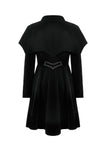 Gothic Bat-Winged Witch Velvet Coat JW293