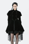 Gothic Bat-Winged Witch Velvet Coat JW293