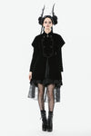 Gothic Bat-Winged Witch Velvet Coat JW293