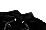 Gothic Bat-Winged Witch Velvet Coat JW293