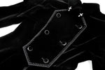 Gothic Bat-Winged Witch Velvet Coat JW293