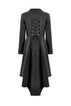 Gothic PU Leather Trench Coat JW295