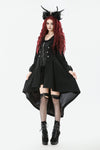 Gothic PU Leather Trench Coat JW295