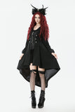 Gothic PU Leather Trench Coat JW295