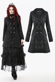 Gothic Jacquard Velvet Coat JW299