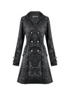 Gothic Jacquard Velvet Coat JW299