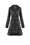 Gothic Jacquard Velvet Coat JW299