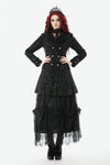 Gothic Jacquard Velvet Coat JW299