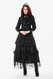 Gothic Jacquard Velvet Coat JW299