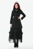 Gothic Jacquard Velvet Coat JW299
