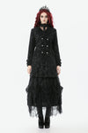 Gothic Jacquard Velvet Coat JW299
