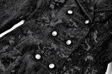 Gothic Jacquard Velvet Coat JW299