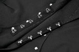 Punk Sleeveless Long Fitted Coat JW300 - Gothlolibeauty