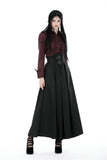 Gothic retro pattern long skirt  KW307