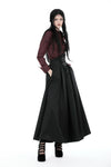 Gothic retro pattern long skirt  KW307