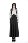 Gothic retro pattern long skirt  KW307