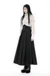 Gothic retro pattern long skirt  KW307