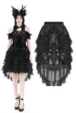 Princess frilly high low skirt KW317