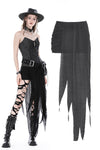 Punk decadent irregular skirt KW324