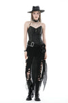 Punk decadent irregular skirt KW324