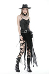 Punk decadent irregular skirt KW324