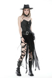 Punk decadent irregular skirt KW324